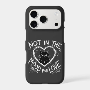 Pas d'humeur pour l'amour Chat grincheux Sarcastiq