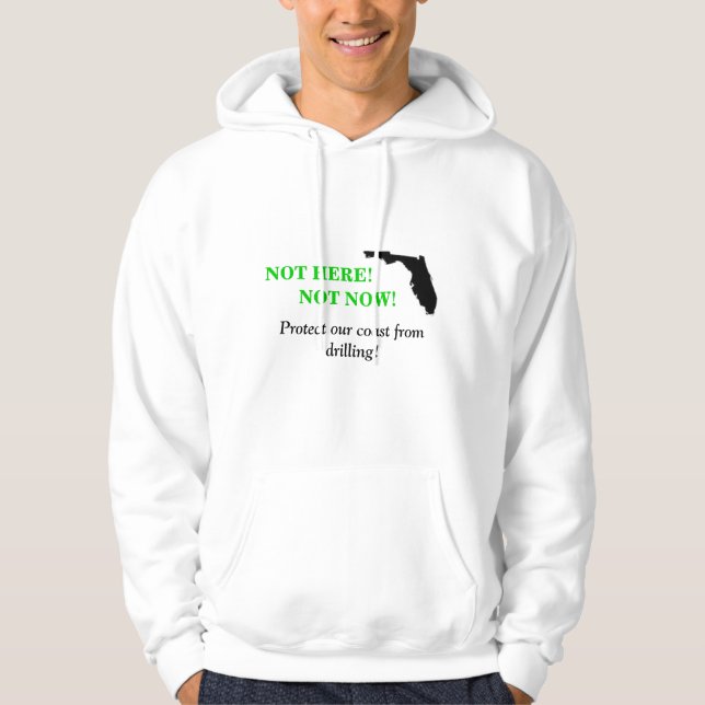 Pas ici pas maintenant - sweat - shirt à capuche (Devant)