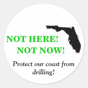 Pas ici Sticker pas maintenant