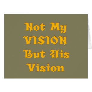 Pas ma vision, mais sa vision