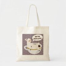 Pas mon Sac fourre-tout de jeu de mots Prob-llama