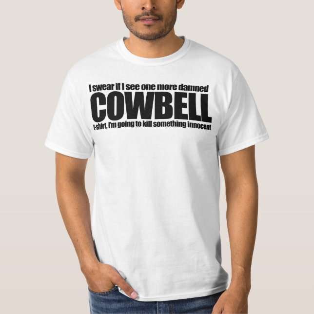 Pas plus de T-shirt de sonnaille (Devant)