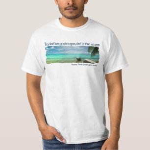 Pas pouce pour épargner le T-shirt