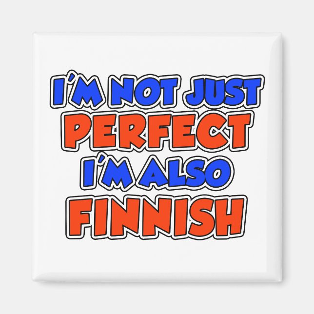 Pas seulement le Magnet finlandais parfait (Devant)