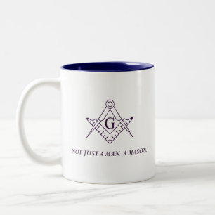 "Pas seulement un homme. Un Mason." Mug à deux ton