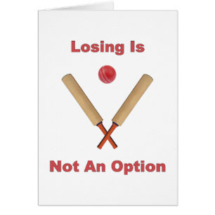 Pas un cricket d'option