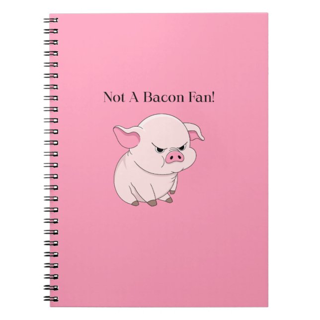 Pas un fan de Bacon Carnet (Devant)