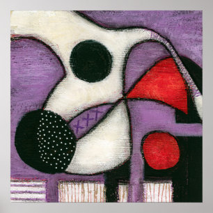 Pas un Jug Poster Mur Art - Peinture Abstraite