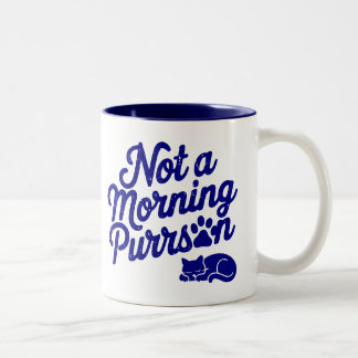 Pas un matin Purson drôle de chatte Mug
