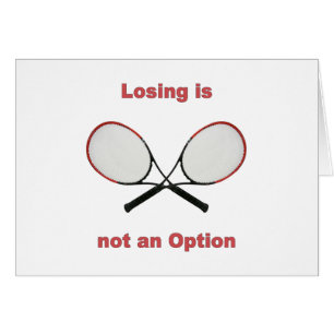 Pas un tennis d'option