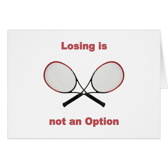 Pas un tennis d'option (Devant Horizontal)