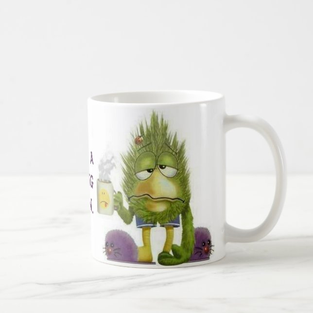 Pas une personne de matin - tasse (Droite)