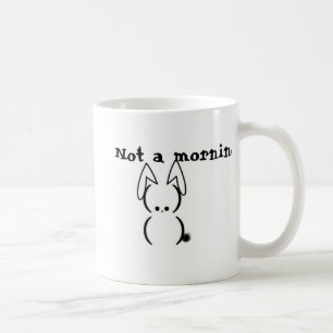 Pas une tasse de lapin de matin