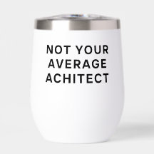 Pas Votre Architecte Moyen Minimaliste Personnalis