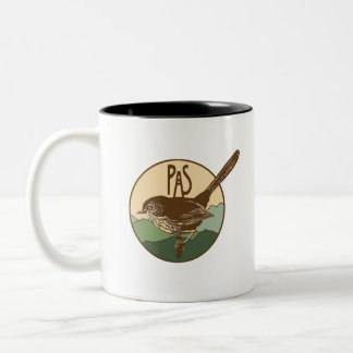 Pasadena Audubon gear and apparel Two-Tone Coffee Mug
