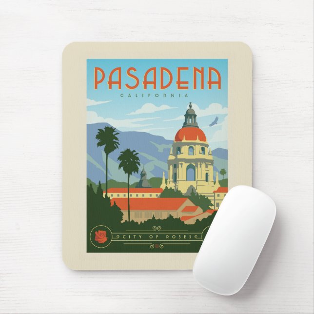 Pasadena, CA Mouse Pad (With Mouse)