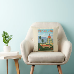 Pasadena, CA Throw Pillow