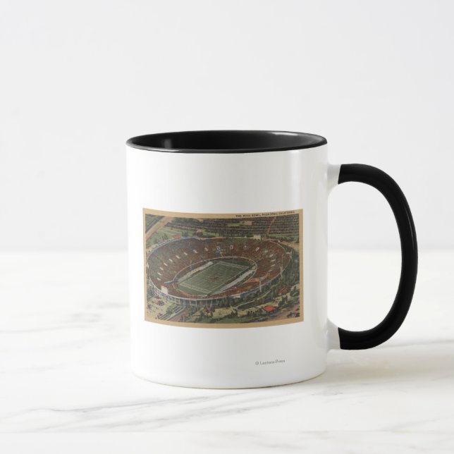 Pasadena, California - The Rose Bowl Mug (Right)