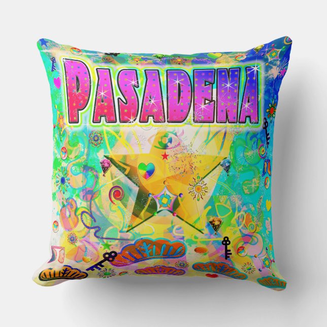 Pasadena Epoch Hour Pillow (Front)