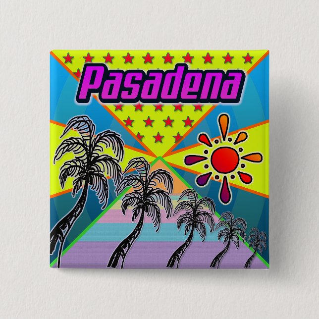 Pasadena Freedom Button (Front)