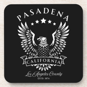 Pasadena Los Angeles County California Vintage Coaster