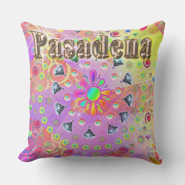 Pasadena Lucky Coussin doré (Recto)