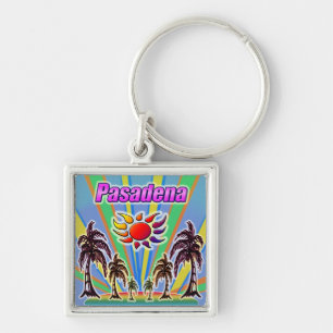 Pasadena Summer Love Keychain