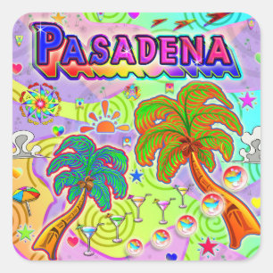 Pasadena Vacation Target Sticker
