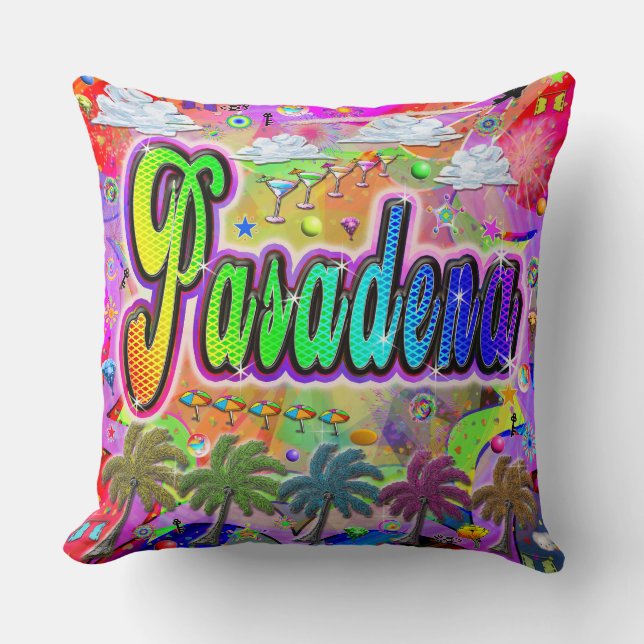 Pasadena Vista Express Pillow (Front)