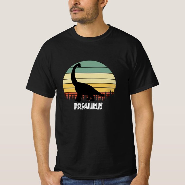 PASAURUS PA SAURUS PA DINOSAUR T-Shirt (Front)