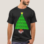 Pascals Triangle Math Christmas Tree  T-Shirt<br><div class="desc">Pascals Triangle Math Christmas Tree  .science, </div>