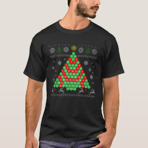 Pascals Triangle Ugly Ugly Christmas Tree Swea  T-Shirt