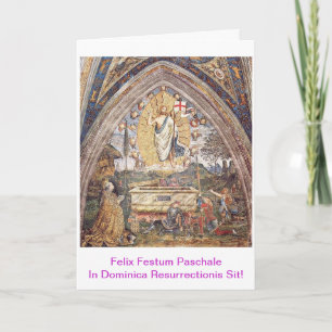 Paschalis Scida In Dominica Resurrectionis Card