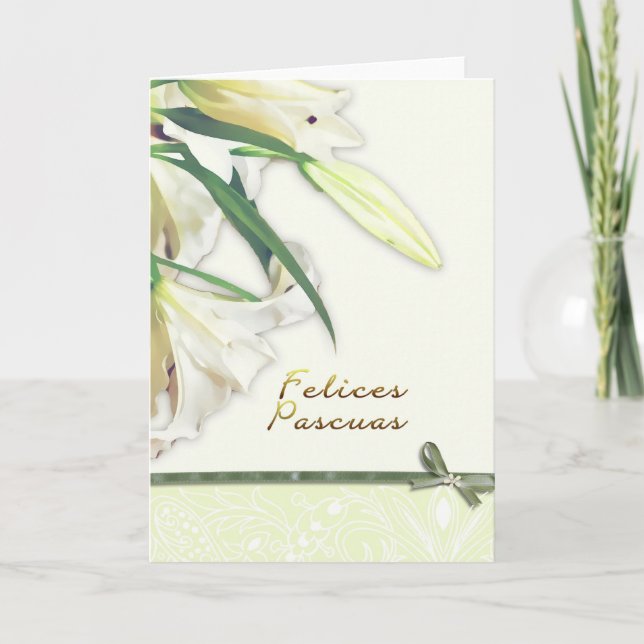 pascuas de felices, carte de Pâques heureuse (Devant)