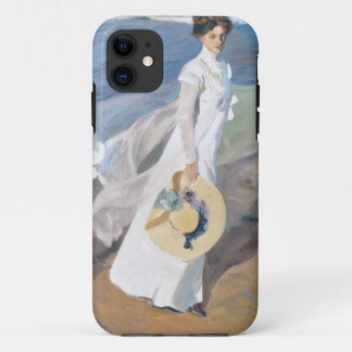 Paseo de la playa - Sorolla - 1909 iPhone 11 Case