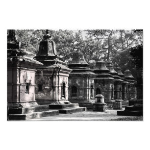 Pashupatinath Temple Lingams Photo Print