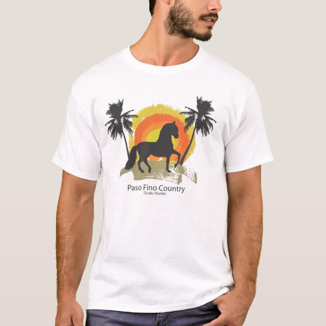 Paso Fino Country - Ocala, Florida T-Shirt (Front)