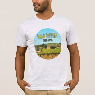 Paso Robles California Vineyard Vintage T-Shirt