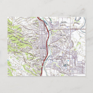 Paso Robles, Californie Carte