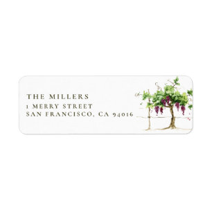 Paso Robles Vineyard Vineyard Mariage Étiquette de