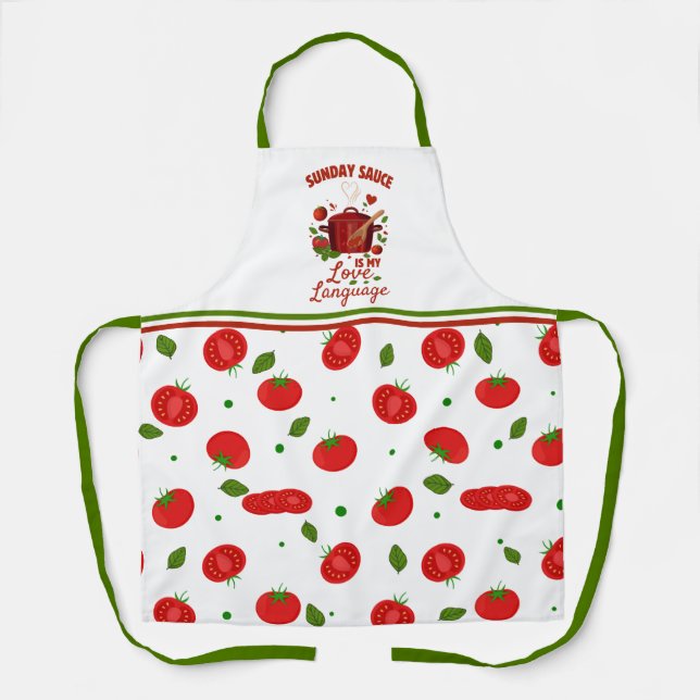 Pasquale Sciarappa Sunday Sauce Apron (Front)