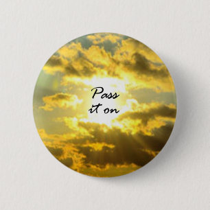 Pass It On 2 Inch Round Button