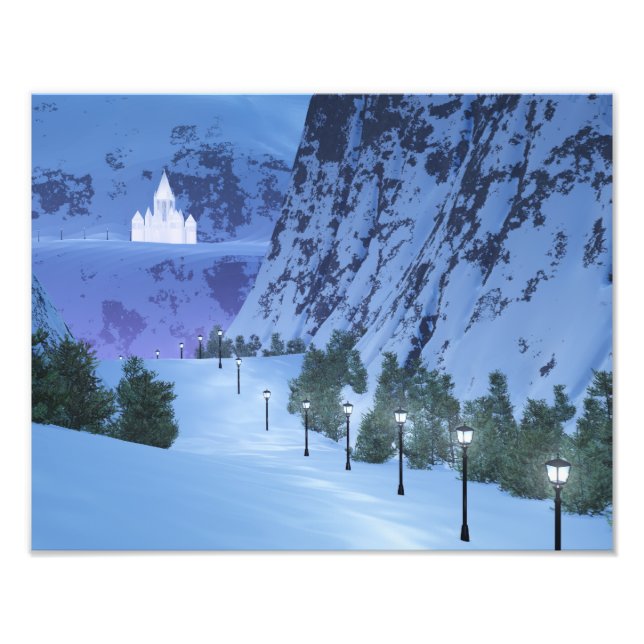 Pass of Light Photo Print (Front)