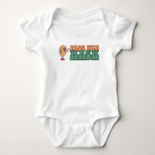 "Pass the Mash" Cheer Potato Baby Bodysuit