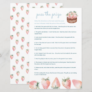 Pass The Prize Berry Sweet Baby Shower Game