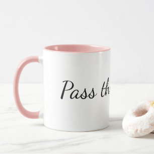 "Pass the witness." Court Reporter Depo Mug