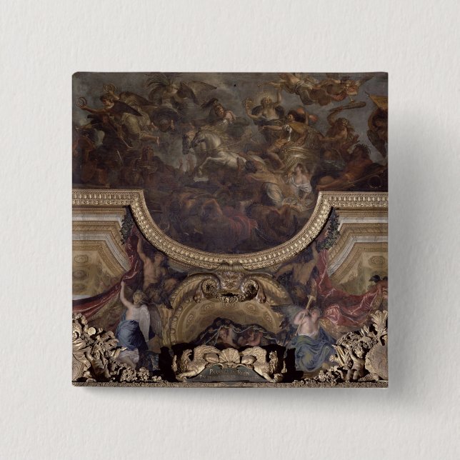 Passage on the Rhine 2 Inch Square Button (Front)