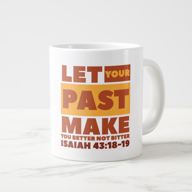 Passé Jumbo Mug (Devant droit)