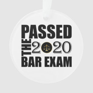 Passé l'examen Bar 2020