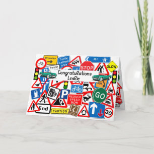 Passed Driving Test Congratulations Card